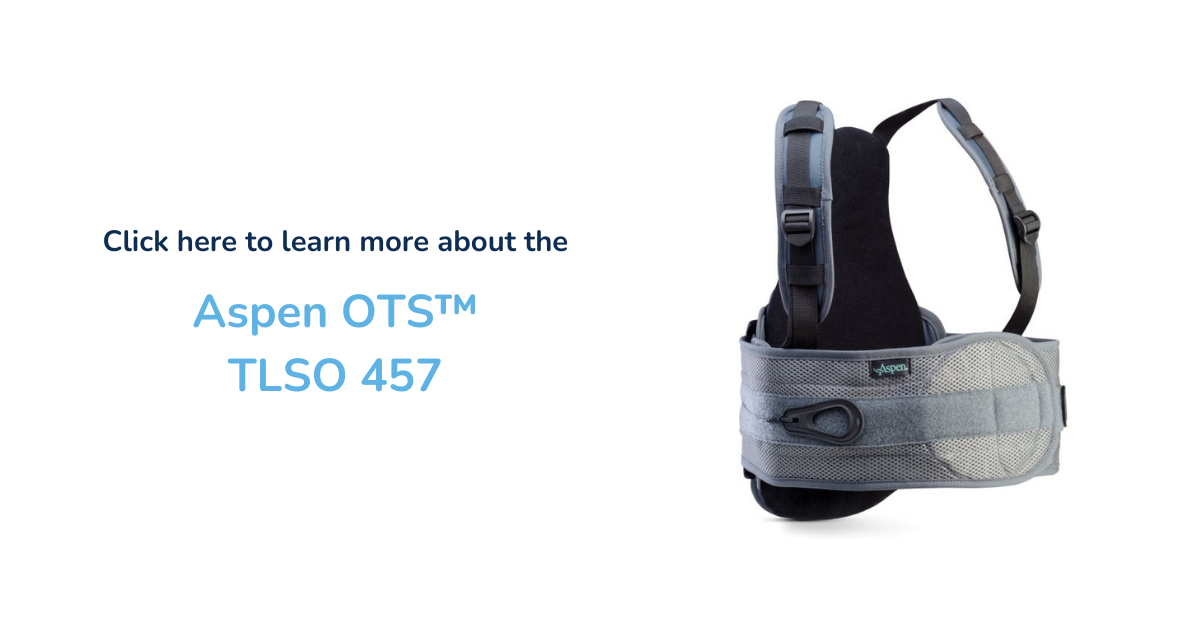 TIKE TLSO Thoracic Full Back Brace, Treat Kyphosis Osteoporosis